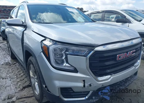 2022 GMC Terrain Fwd Sle from USA, damaged, VIN 3GKALMEV2NL202036